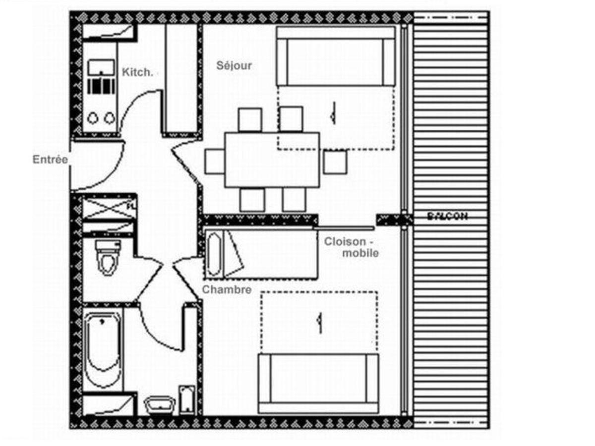 Appartement Lumineux 6 Pers. - Balcon Sud - Acces Direct Aux Pistes - Garage En Option - La Croisette - Fr-1-344-1017 Saint-Martin-de-Belleville Εξωτερικό φωτογραφία